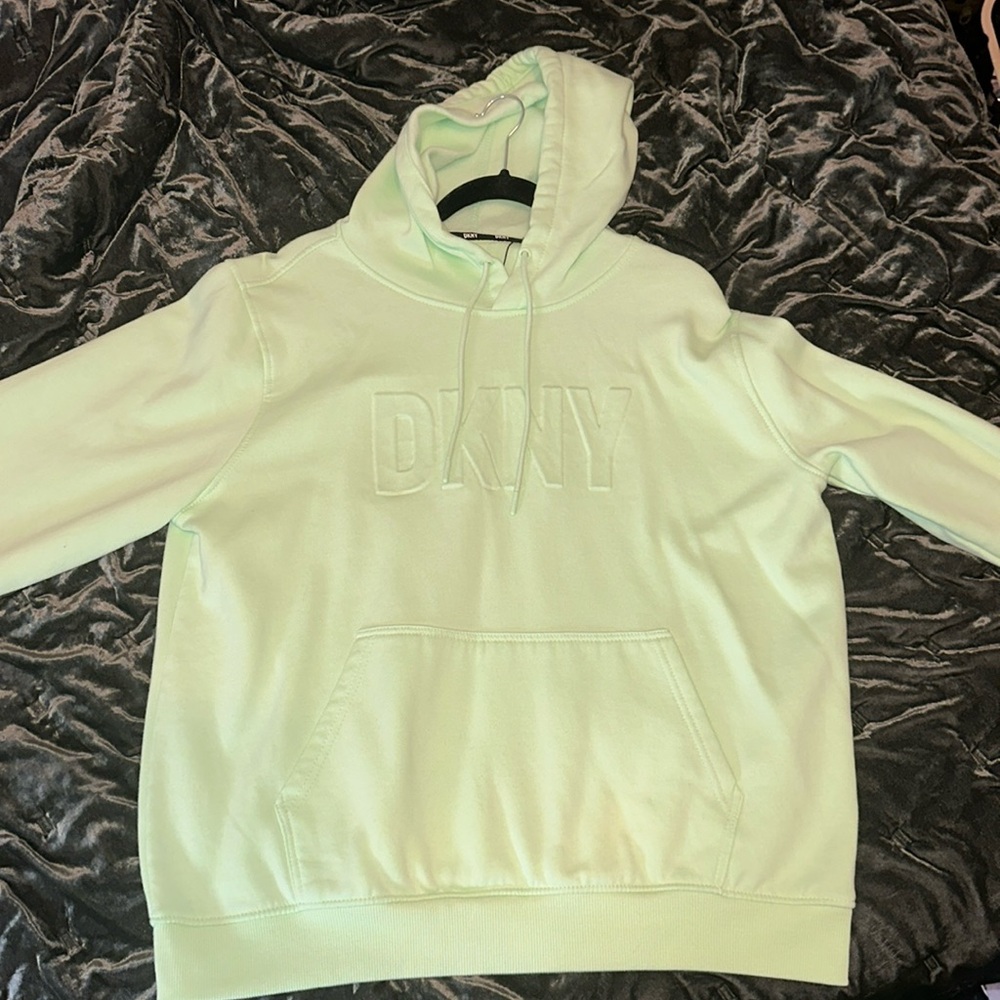 DKNY neon hoodie